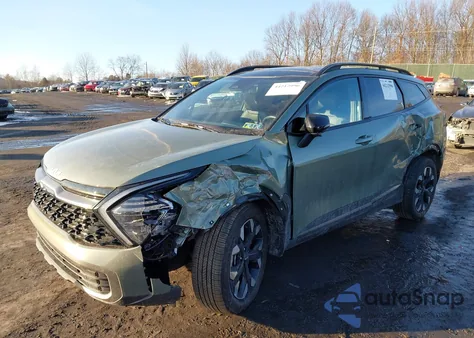 2024 Kia Sportage X-Line из США, поврежденный, VIN 5XYK6CDF5RG202704